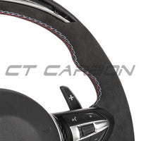 BMW Fxx Alcantara / Led Custom Steering Wheel - view 7