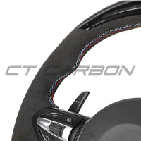 BMW Fxx Alcantara / Led Custom Steering Wheel - view 8
