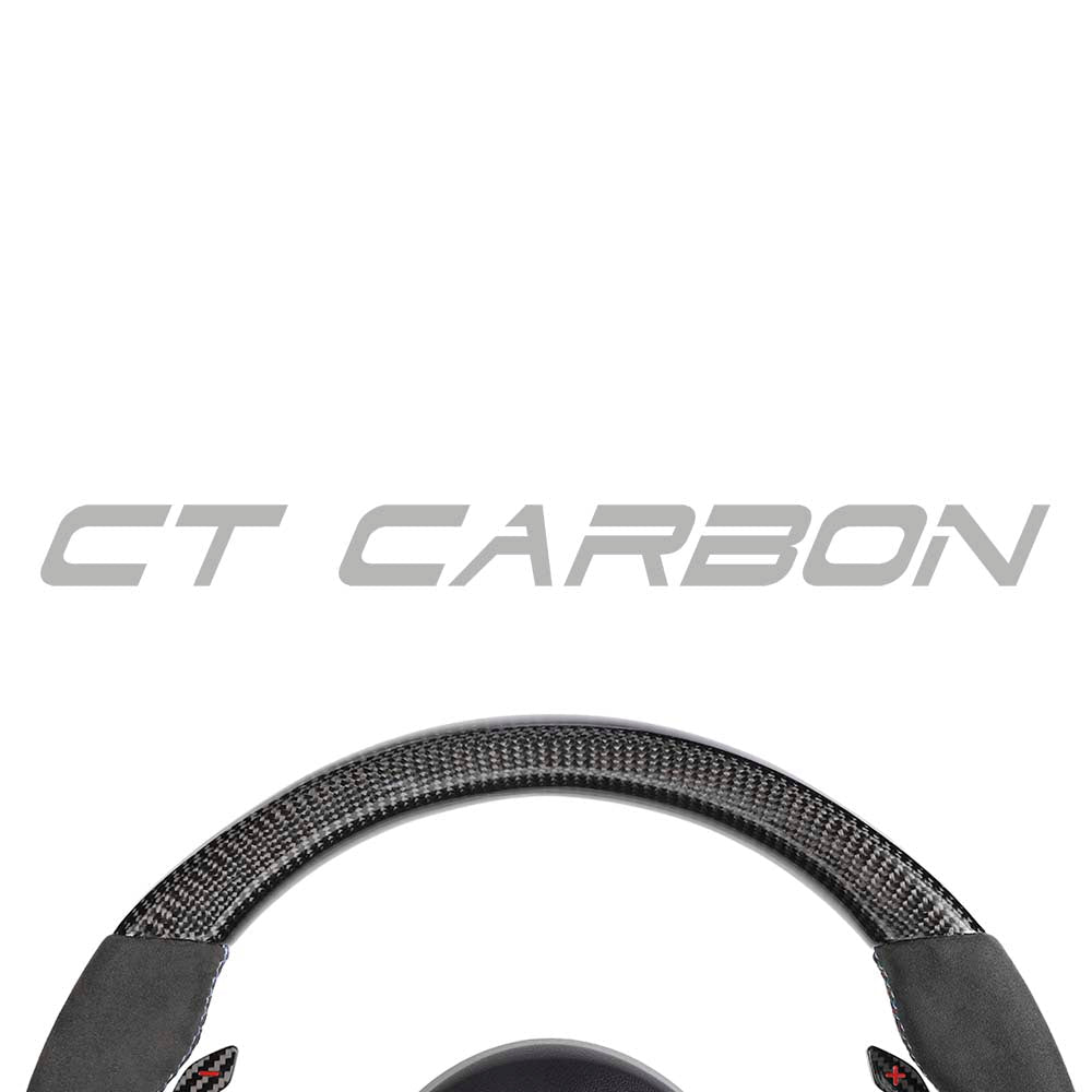 BMW Fxx Carbon Fibre / Alcantara Custom Steering Wheel - view 4