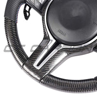 BMW Fxx Carbon Fibre / Leather Custom Steering Wheel - view 5