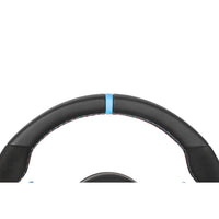 BMW Fxx Leather / Alcantara / Flat Bottom Custom Steering Wheel - view 5
