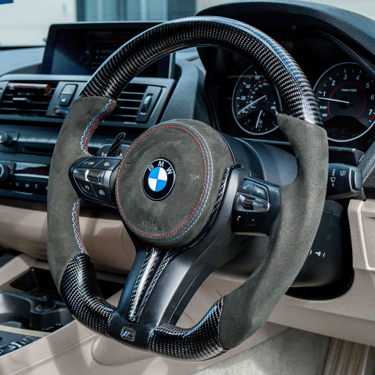 BMW Fxx Carbon Fibre Magnetic Shifter Paddles - view 5