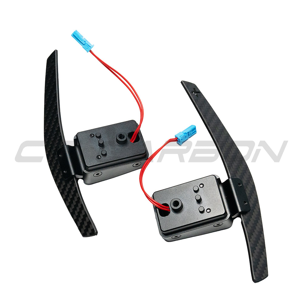 BMW Fxx Matte Carbon Fibre Magnetic Shifter Paddles - view 2