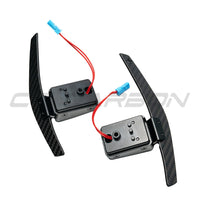BMW Fxx Matte Carbon Fibre Magnetic Shifter Paddles - view 2