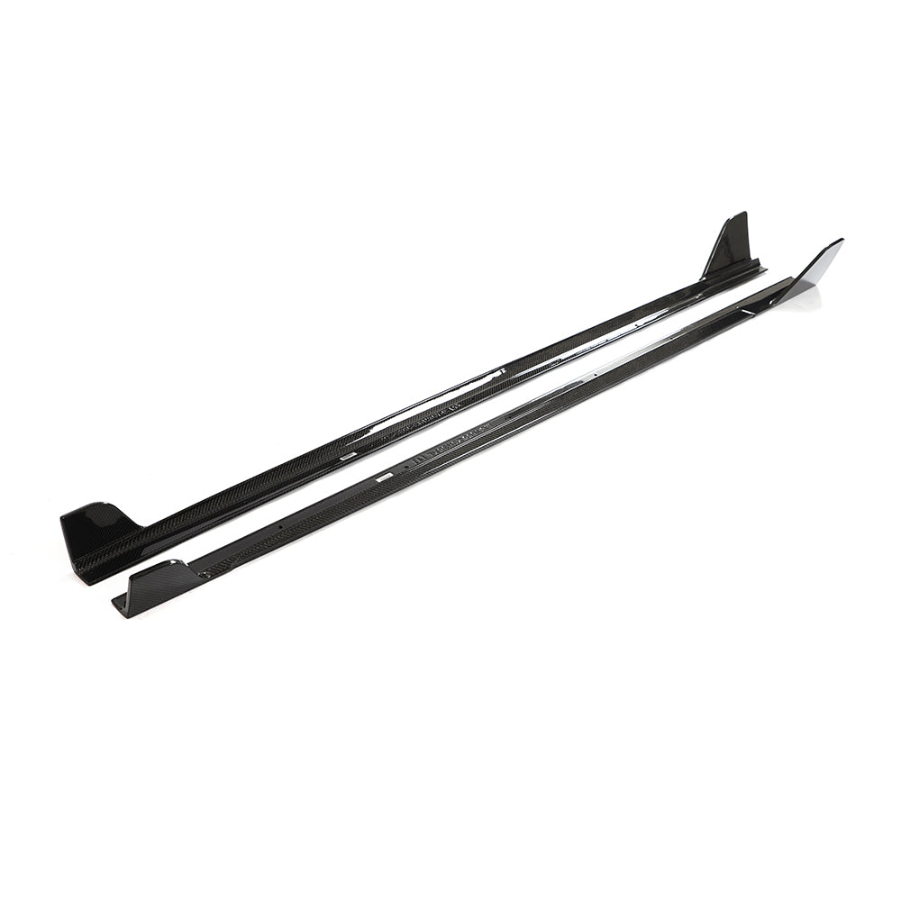 BMW G42 2 Series Carbon Fibre Full Length Side Skirts - V2