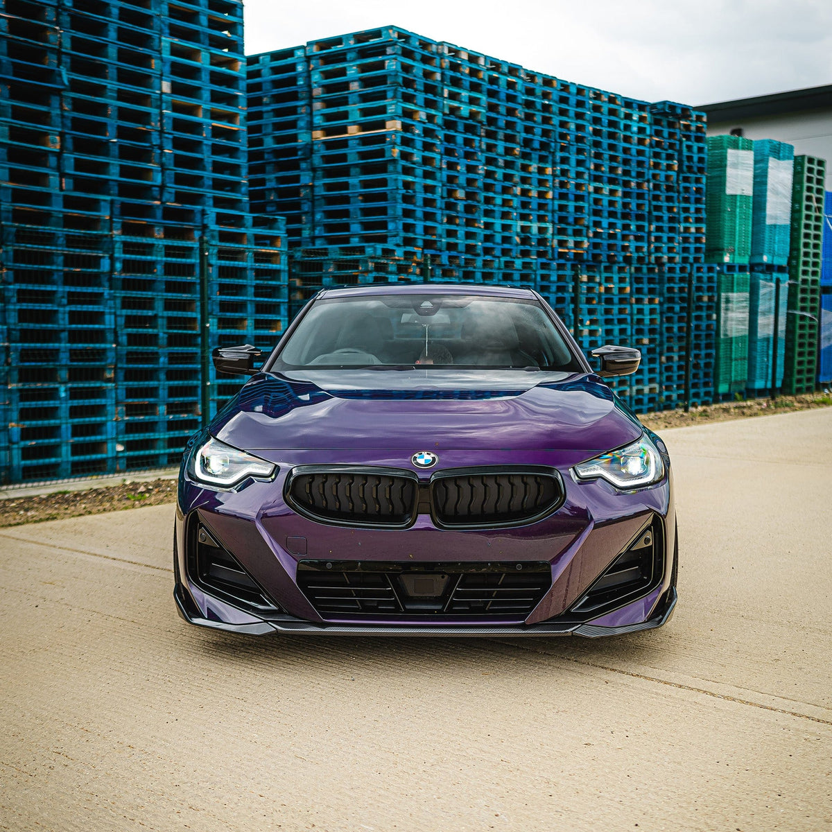 BMW G42 2 Series Carbon Fibre Splitter - V1 - view 3