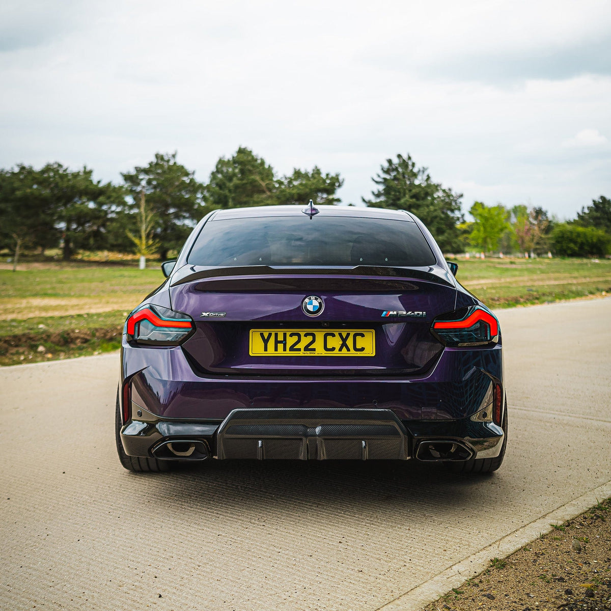 BMW G87 M2 / G42 2 Series 2022+ Carbon Fibre Spoiler - V2 - view 2