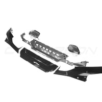 BMW G42 2 Series 2022+ Gloss Black Diffuser With Tips - V1 - view 5