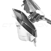 BMW G42 2 Series 2022+ Gloss Black Diffuser With Tips - V1 - view 6