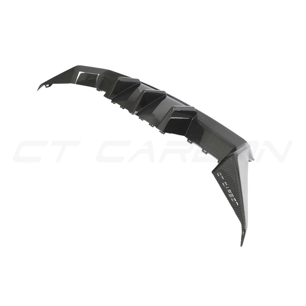 BMW G87 M2 Carbon Fibre Diffuser - V3 - CT Design - view 10