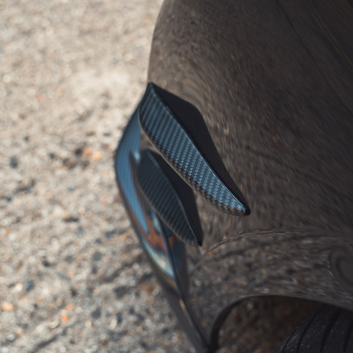 BMW G87 M2 Carbon Fibre Front Bumper Canards - view 7