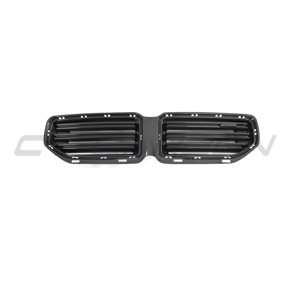 BMW G87 M2 Carbon Fibre Front Grille - V2 - CT Design - view 3