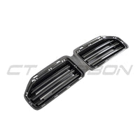 BMW G87 M2 Carbon Fibre Front Grille - V2 - CT Design - view 4