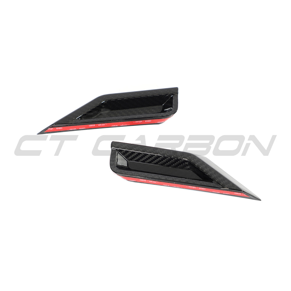 BMW G87 M2 Carbon Fibre Front Head Light Add On - CT Design - view 7