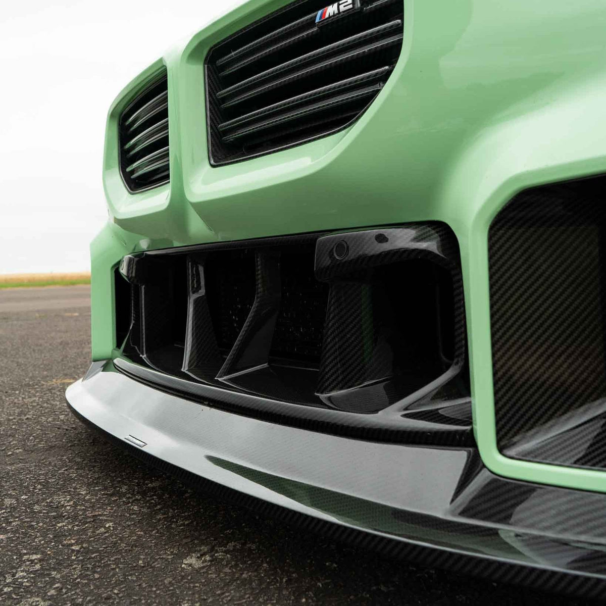 BMW G87 M2 Carbon Fibre Lower Grille - V1 - CT Design - view 10
