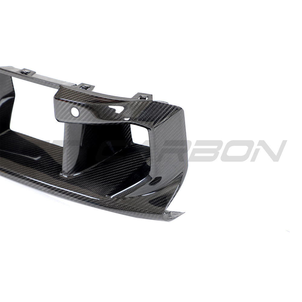 BMW G87 M2 Carbon Fibre Lower Grille - V1 - CT Design - view 4