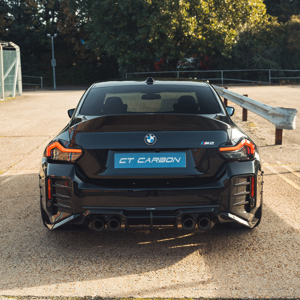 BMW G87 M2 Carbon Fibre Rear Bumper Corners - CT Design - view 5