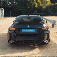 BMW G87 M2 Carbon Fibre Rear Bumper Corners - CT Design - view 5