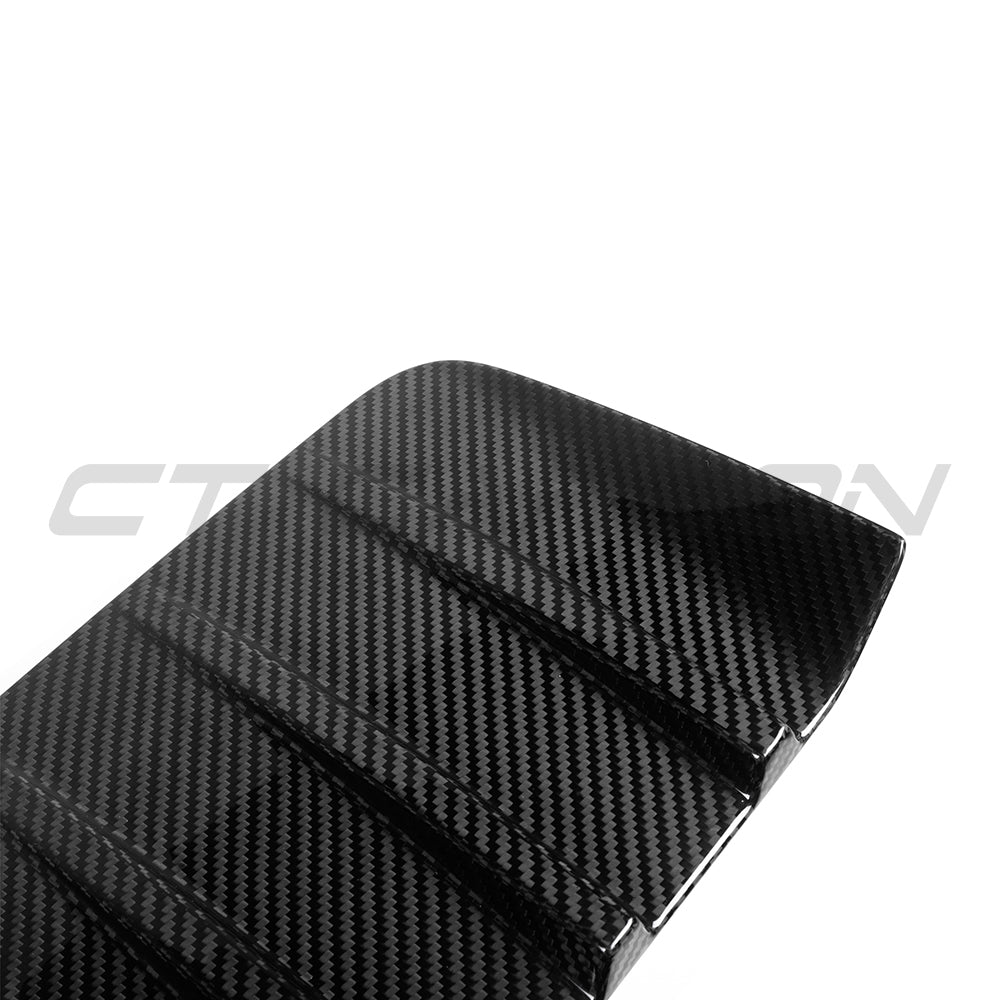 BMW G87 M2 Carbon Fibre Rear Bumper Trim - view 8