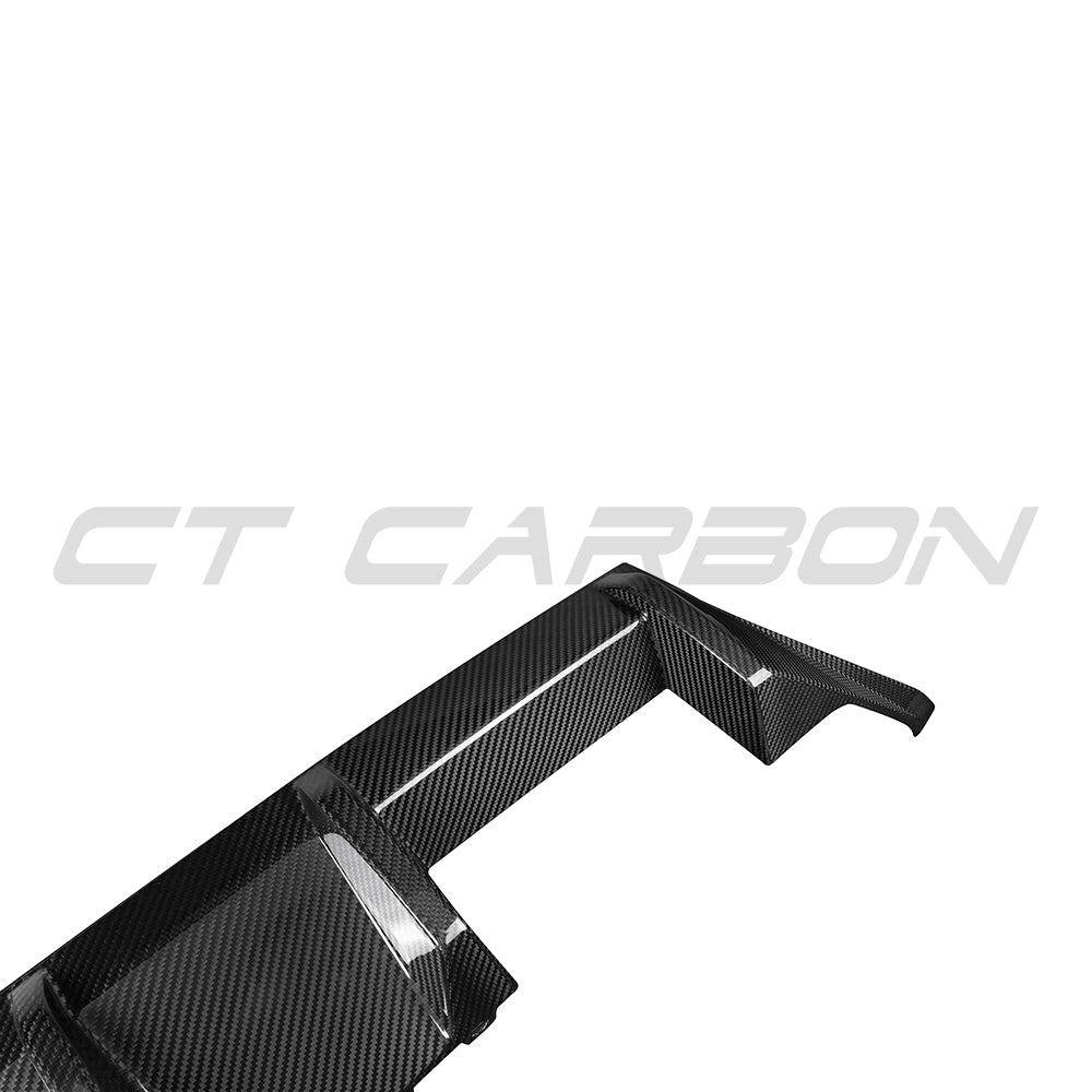 BMW G87 M2 Carbon Fibre Rear Diffuser - V2 - view 2