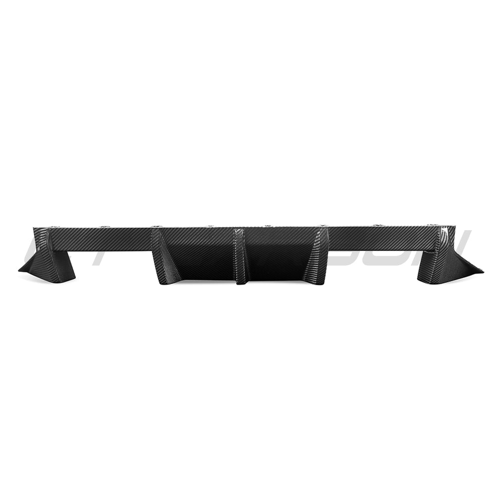 BMW G87 M2 Carbon Fibre Rear Diffuser - V2 - view 4