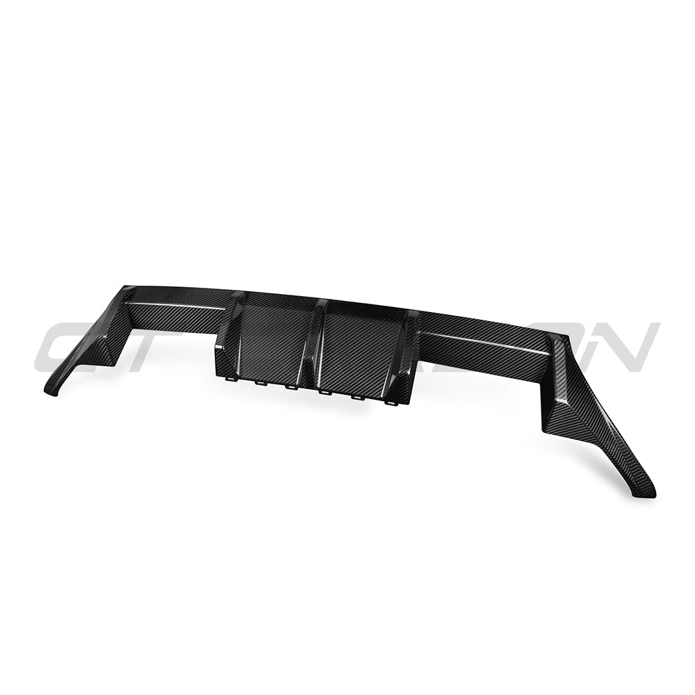 BMW G87 M2 Carbon Fibre Rear Diffuser - V2 - view 5