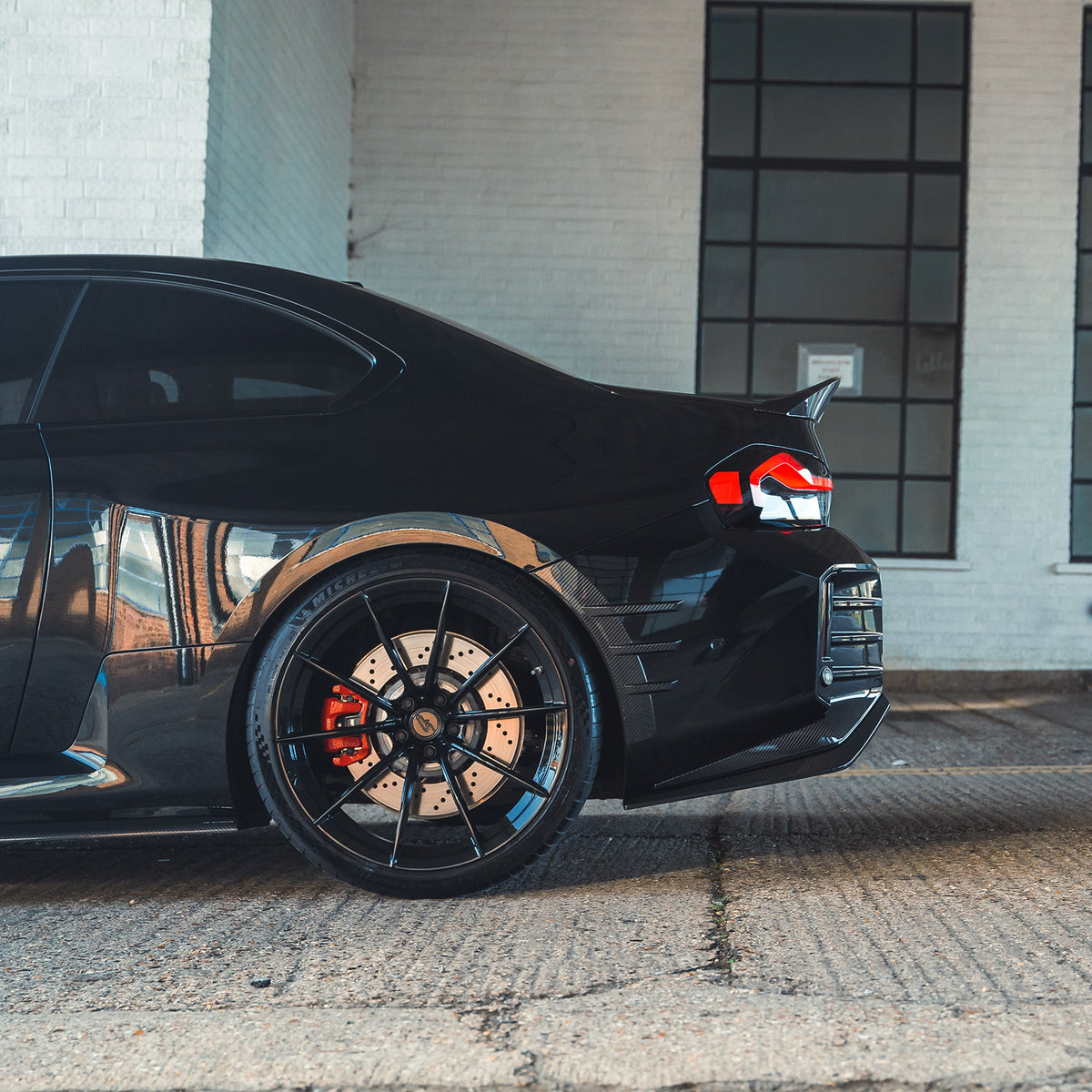 BMW G87 M2 Carbon Fibre Rear Side Fender Trim - view 2