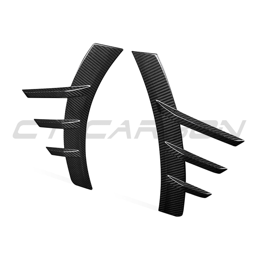 BMW G87 M2 Carbon Fibre Rear Side Fender Trim - view 6