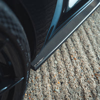 BMW G87 M2 Carbon Fibre Side Skirts - V1 - CT Design - view 4