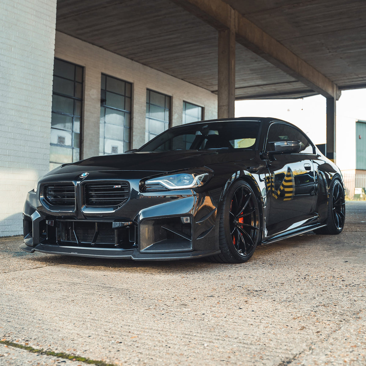 BMW G87 M2 Carbon Fibre Splitter - V1 - CT Design - view 2