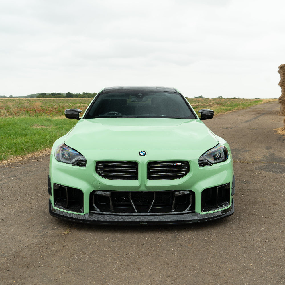 BMW G87 M2 Carbon Fibre Splitter - V4 - CT Design - view 2