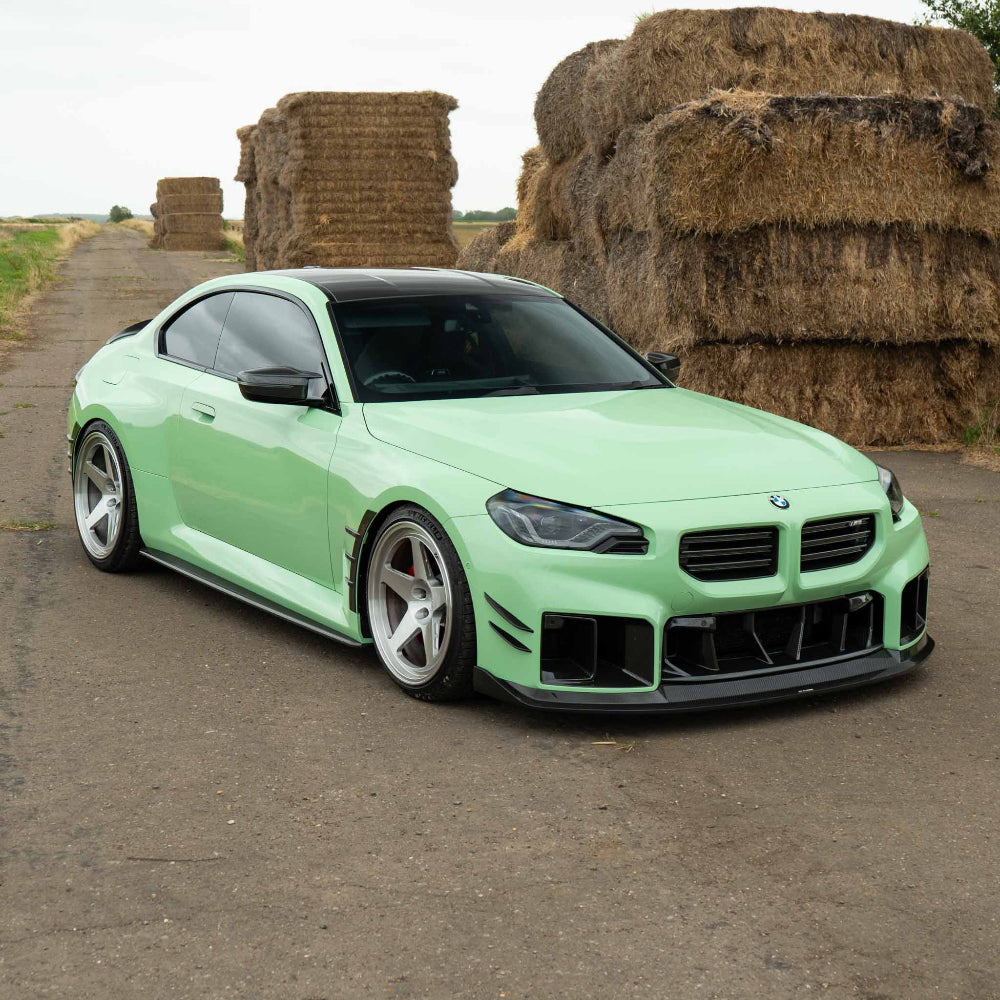 BMW G87 M2 Carbon Fibre Splitter - V4 - CT Design - view 3