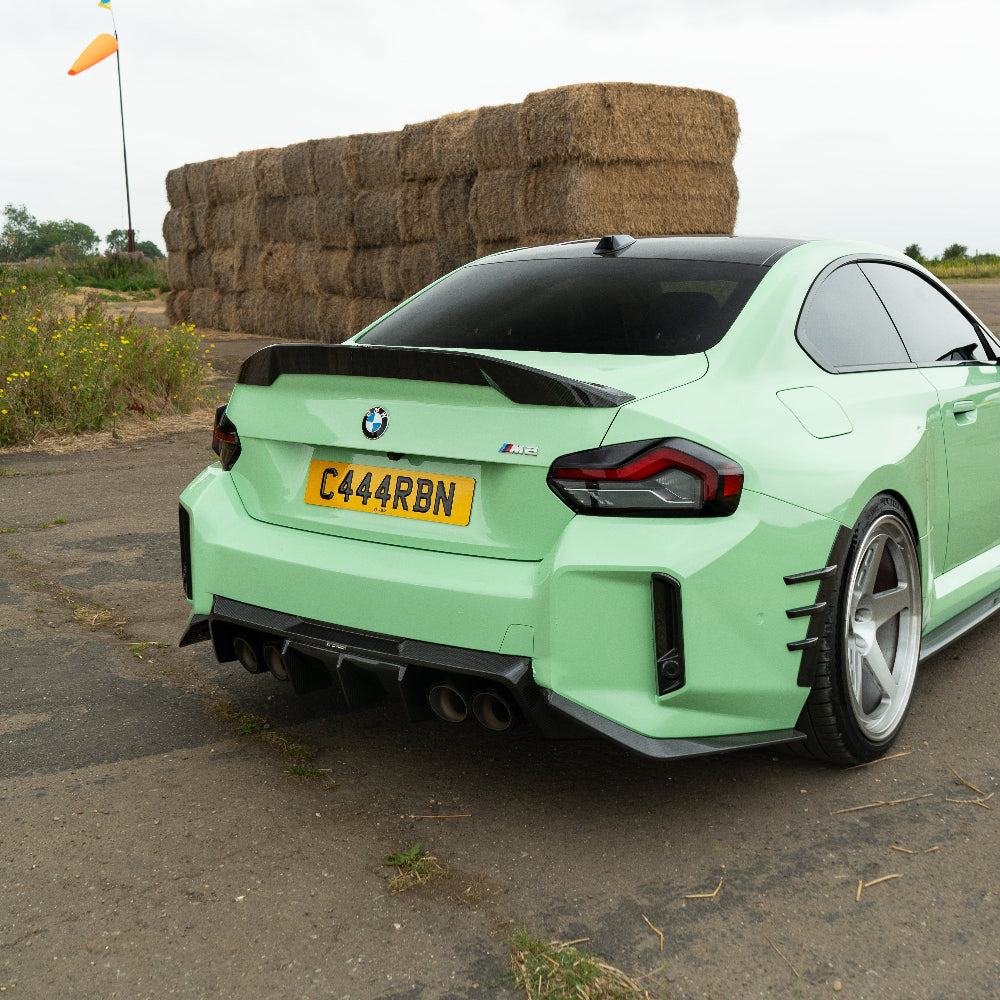 BMW G87 M2 Carbon Fibre Diffuser - V3 - CT Design - view 2