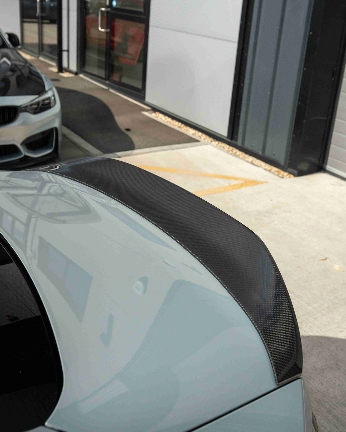 BMW G87 M2 / G42 2 Series 2022+ Carbon Fibre Spoiler - V4 - CT Design - view 4
