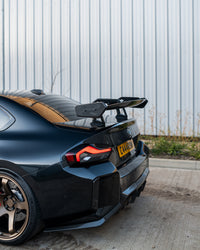 BMW G87 M2 & G42 2 Series Carbon Fibre Swan Neck Wing - CT Design - view 8