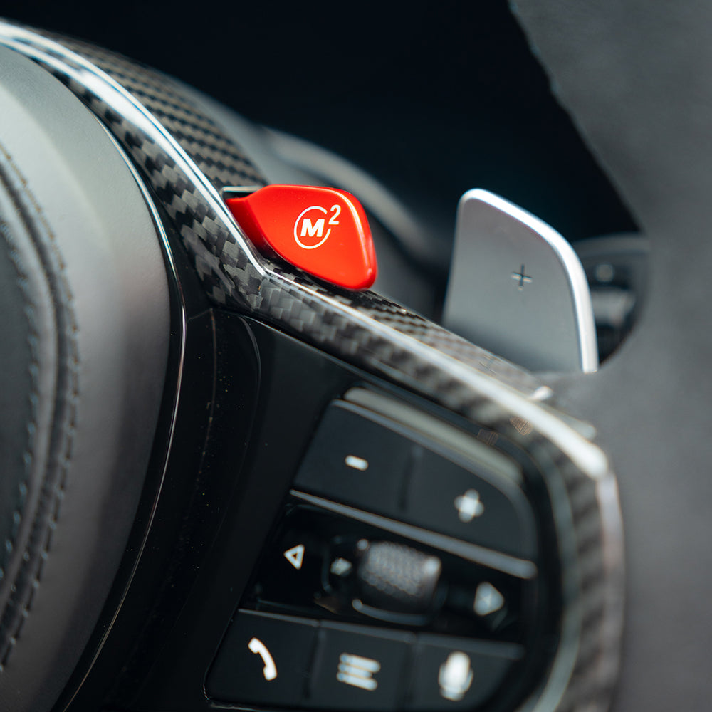 BMW Gxx LCI Alcantara Flat Bottom Custom Steering Wheel - view 3