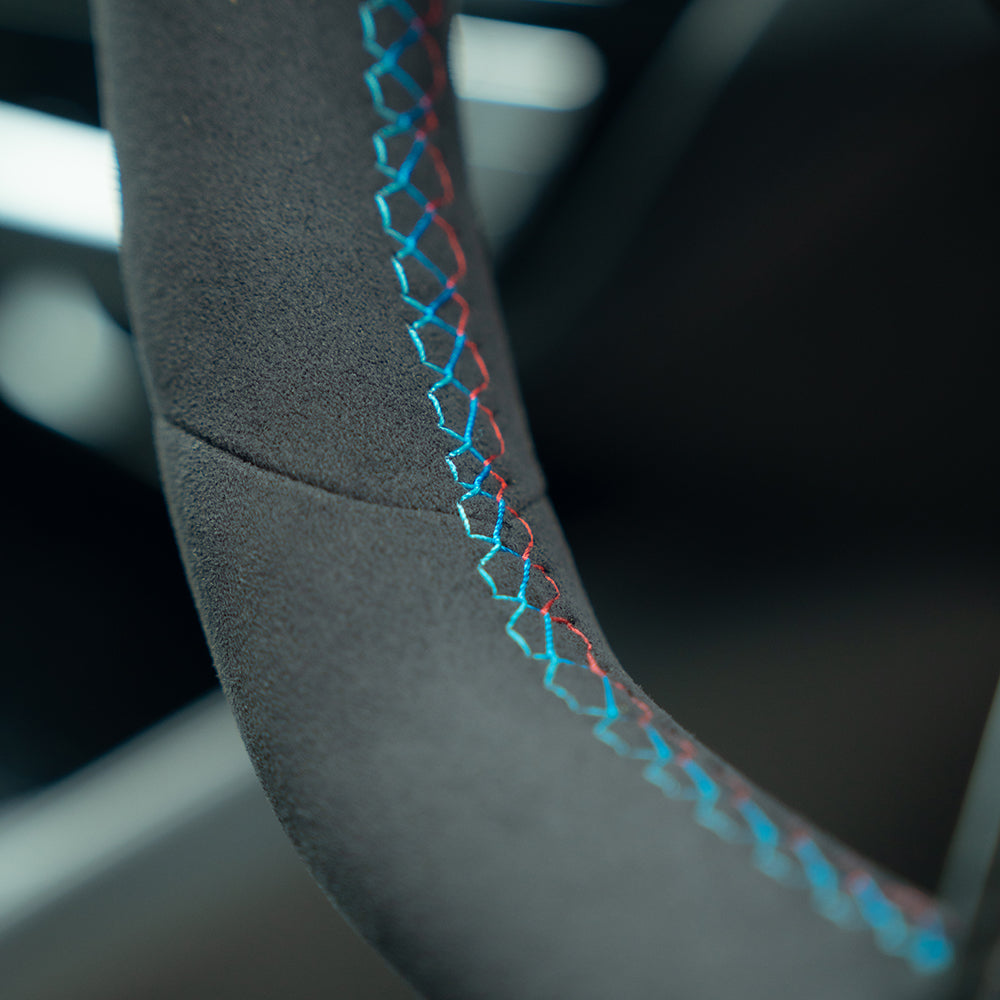 BMW Gxx LCI Alcantara Flat Bottom Custom Steering Wheel - view 4