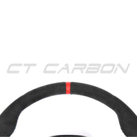 BMW Gxx LCI Alcantara Flat Bottom Custom Steering Wheel - view 5