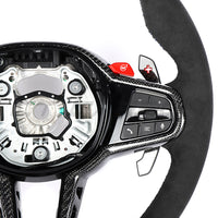 BMW Gxx LCI Alcantara Flat Bottom Custom Steering Wheel - view 8