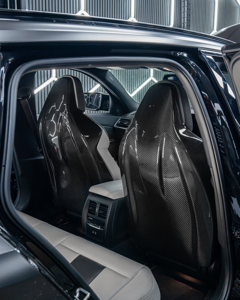 BMW GXX/F9X Full Carbon Fibre Seats Backs - view 4