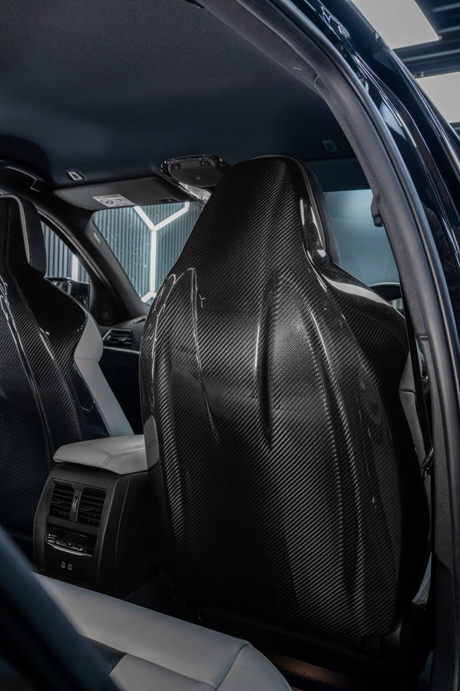 BMW GXX/F9X Full Carbon Fibre Seats Backs - view 5