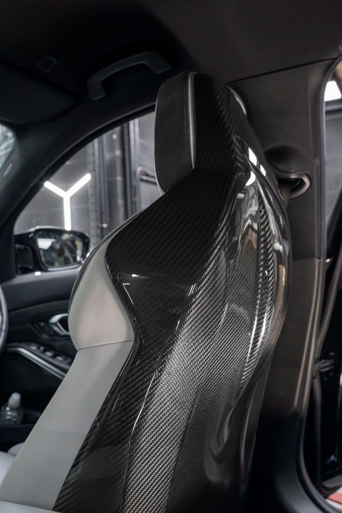 BMW GXX/F9X Full Carbon Fibre Seats Backs - view 6