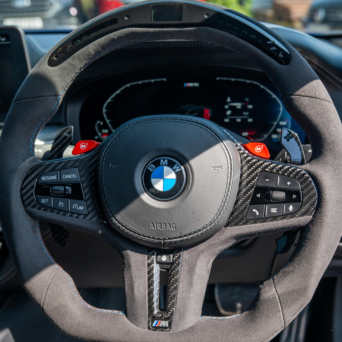 BMW Gxx Carbon Fibre Magnetic Shifter Paddles - view 3