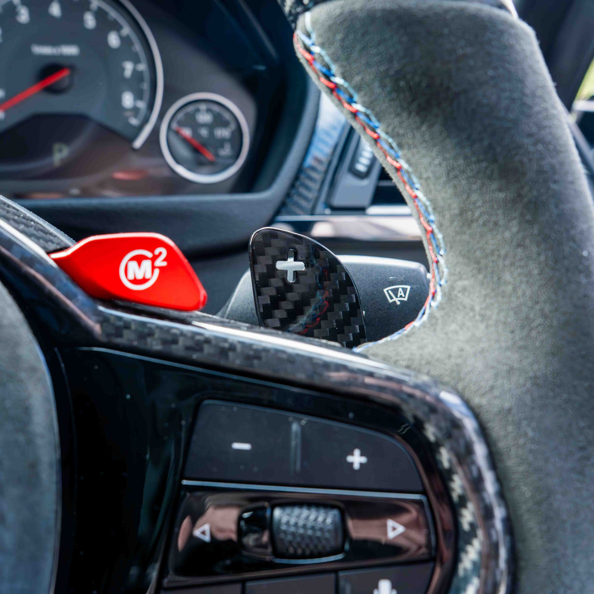 BMW Gxx Carbon Fibre Magnetic Shifter Paddles - view 4