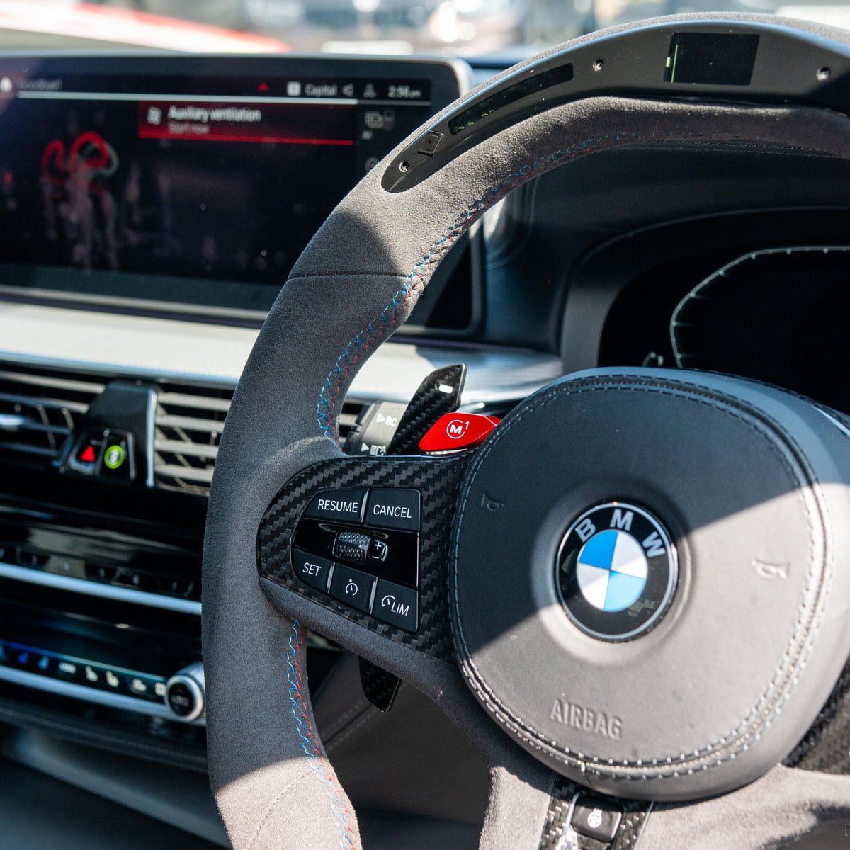 BMW Gxx Carbon Fibre Magnetic Shifter Paddles - view 5