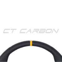 BMW Gxx LCI Full Leather Flat Bottom Custom Steering Wheel - view 3