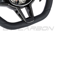BMW Gxx LCI Full Leather Flat Bottom Custom Steering Wheel - view 5