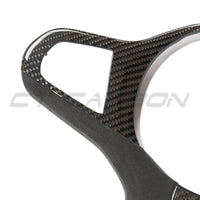 BMW Gxx M Car Carbon Fibre Steering Wheel Trim - view 4