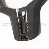 BMW Gxx M Car Carbon Fibre Steering Wheel Trim - Heating - view 3