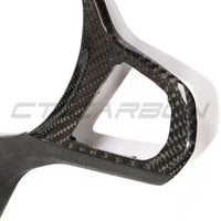 BMW Gxx M Car Carbon Fibre Steering Wheel Trim - Heating + Acc - view 3
